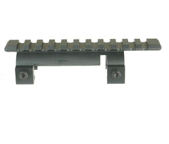FieldSport MP5 claw scope mount rail-attachment closeup highlights durable construction