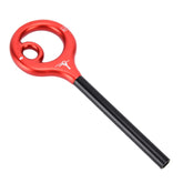 FILFEEL Figure nine-shape descender with a long handle for controlled descent.