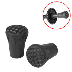 FILFEEL hiking pole tip caps assembled for quick replacement on trails