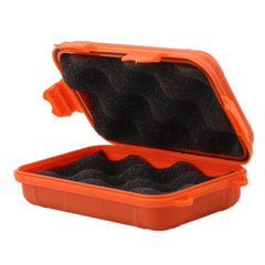 FILFEEL Outdoor Box Small Orange open lid showing compact tool storage