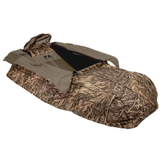 Final Approach Knockout Layout Blind in Original Shadow Grass for rapid setup and concealment