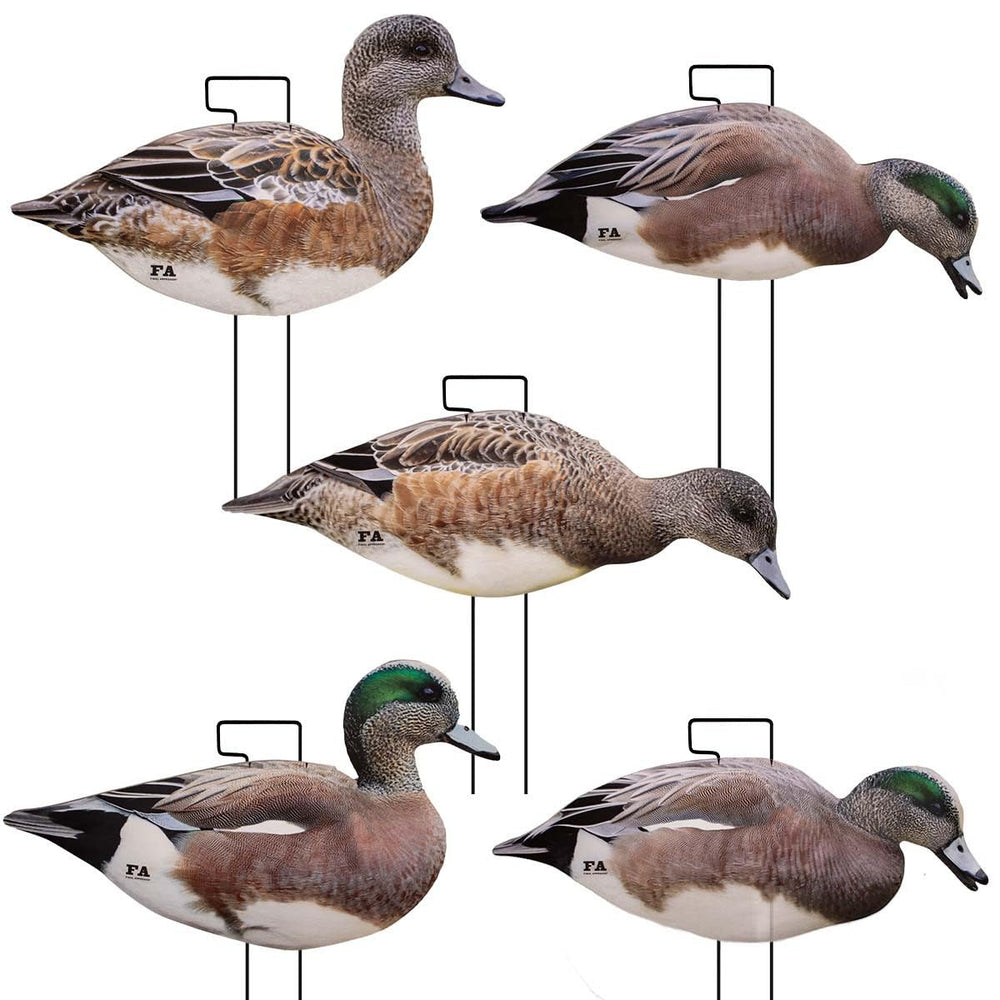 Final Approach Last Pass Wigeon upright drake decoy; anti-shine finish reduces glare.