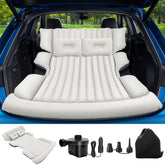 FineBud SUV air mattress inflated for a comfortable long road-trip sleep