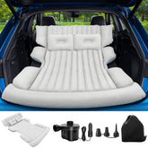 FineBud SUV air mattress in-car setup for comfortable road trips