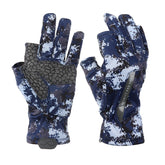 FinFinity Pro Gear Fishing Gloves - camouflage front view