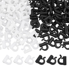 FINGERINSPIRE quick-change spinner clevis in black and white for rapid rigging.