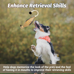fingig dove-dummy-bumper realistic-design engages dogs during training
