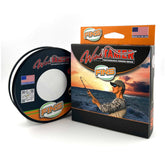 FINS Windtamer braid with four-end structure boosts knot strength for tough fishing.