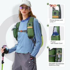 Fioretto packable mini-backpack folded, space-saving travel companion.