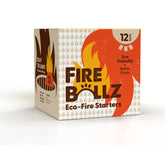 Fire-ballz ready-to-use fire starter lights quickly for fires