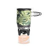 Fire-Maple Fixed Star 1 pot and burner assembly enables compact on-trail cooking.