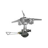 Fire-Maple Greenpeak 2 stove assembly highlights compact backpacking design.
