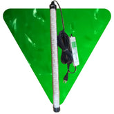 Fire Water Marine MAXX 120W green underwater light improving dock night visibility.
