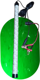 Fire Water Marine MAXX 25-inch green underwater light boosts nighttime crappie fishing visibility