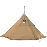 FireHiking hot tent large teepee with stove jack for cozy family camping outdoors.