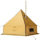 FireHiking hot tent exterior view with stove jack for rugged camping