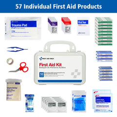 First Aid Only 6060 organized compartments enable fast access during emergencies