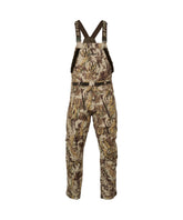 First Lite Refuge Bib Pant in Typha camo, waterproof protection for winter hunts