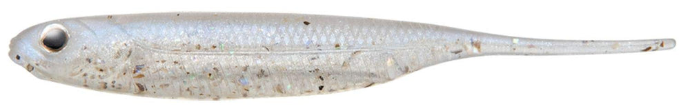 Fish Arrow Flash J Avalon 3-inch abalone powder lure with subtle shine for smooth water performance