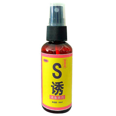 Fish Attractant Spray bottle closeup highlighting long-lasting scent for freshwater bass