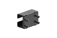 Fish Fighter Alumaweld rail slider mounting block for secure rod setup.