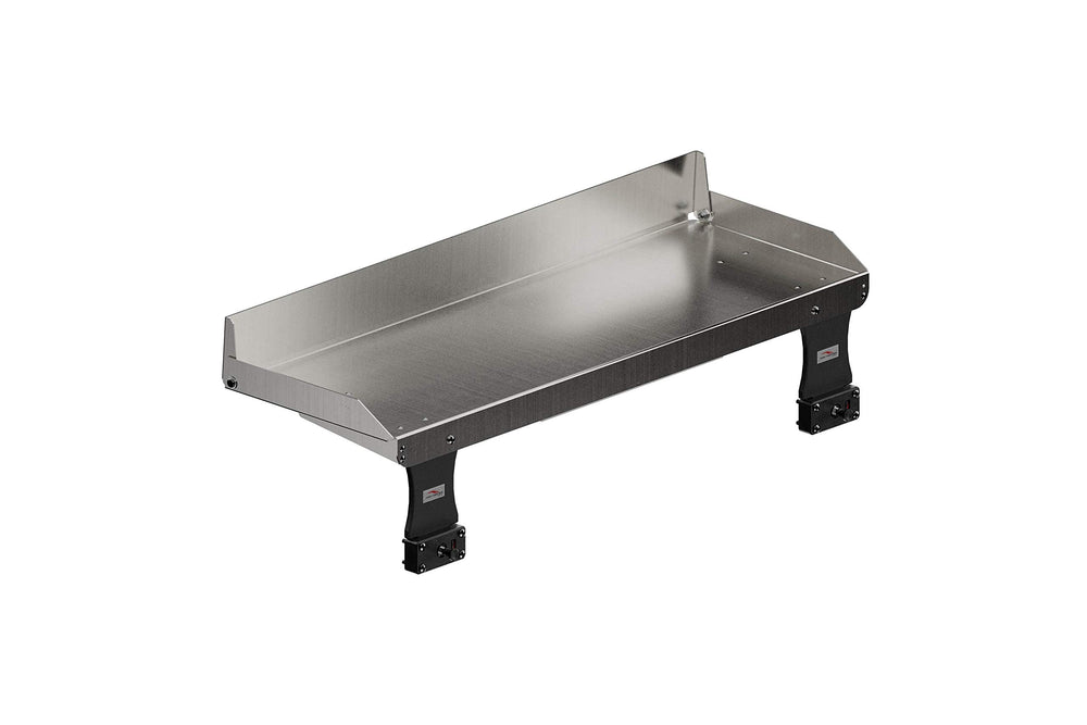 Fish Fighter large fillet table with quick-release legs for fast setup on the boat.
