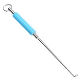 Fish Hook Remover close-up showing the ergonomic 360-degree grip for easy handling.
