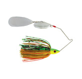 FISH LUCKE Hydra-Vibe spinnerbait blades create a strong water pulse for bass