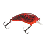 Luck E Strike Crappie Magic in chili bowl color for shallow cover fishing