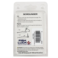 Luck E Strike Scrounger in water shows lifelike swimming action