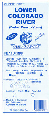 Fish-N-Map Lower Colorado River underwater topography highlights contours for targeted fishing.