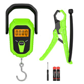 Front view of Fish Scale with Lip Gripper showing LCD display