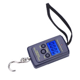 LCD display digital fishing scale showing weight