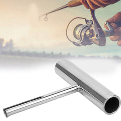 Fish Tube Tool 304 stainless steel diving tool displayed with latex tube