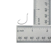 Fish WOW! 2x Kahle hook with nickel finish, wide gap for secure catches.