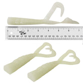 Fish WOW 3pcs twin-tail perch grub 6 inch for versatile jigging