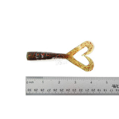 Fish WOW 4 inch scampi soft lure ready for jig heads and trailers.