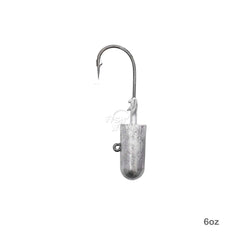 Fish WOW! jighead with black nickel finish for corrosion resistance.