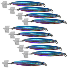Fish WOW Colt Sniper jigs 100g in pink blue with lifelike action to attract fish