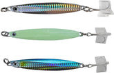 Fish WOW Colt Sniper three-color jigs pack with vibrant shine for versatile catches.