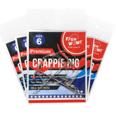Fish WOW crappie rig five-pack for quick setup and targeted catches