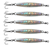 Fish WOW Diamond Jig with Mylar holographic finish for high visibility