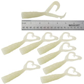 Fish WOW extended size twin tail perch lure ready for deep water casting