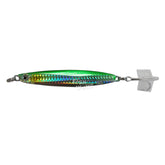 Fish WOW! Green Silver Colt Sniper Jig 150g shows lifelike action for versatile trolling