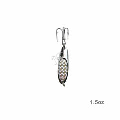 Fish WOW holographic laser tape Kast Spoon adds bright flash for trolling.