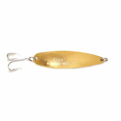 Fish WOW holographic laser tape spoon increases visibility in dim light.