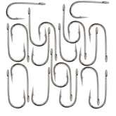 Fish WOW! siwash hook 8/0 with open eye for easy rigging and quick swaps.
