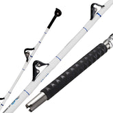 FISHAPPY offshore 6ft rod shows saltwater trolling setup for big-game fishing.