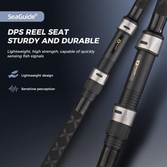 FISHAPPY 2-piece setup enables easy transport and fast field assembly.