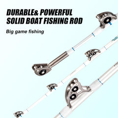 Aluminium gimbal fitting with rubber cap and knurled reel seat locks